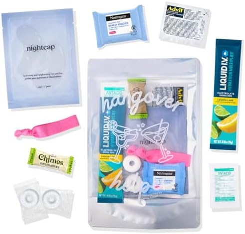 Casey Aileen Hangover Kit (1 Pack) Pre Filled Party Favors, Goodi...