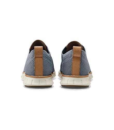 Cole Haan Men's Zerogrand Stitchlite Wingtip Shoe, Ironstone/Ivory, 11.5 Medium US4