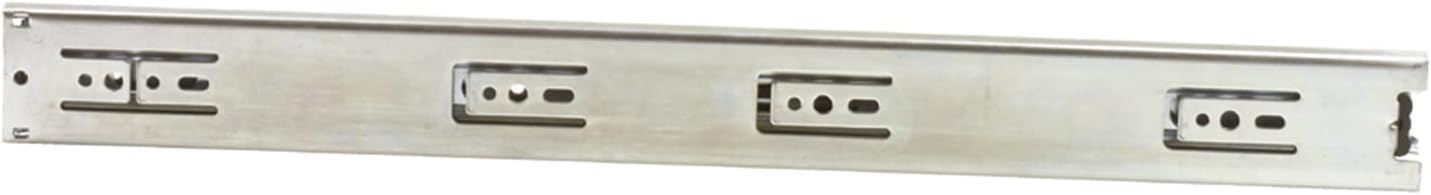AMIG 10551, Drawer Guide 35, 400 x 45 mm, Steel, Zinc Plated