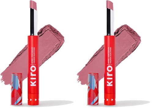 Image of Kiro Slickstick Luxe Matte Lipstick - Muted Petal, 2.4g (Pack of 2)