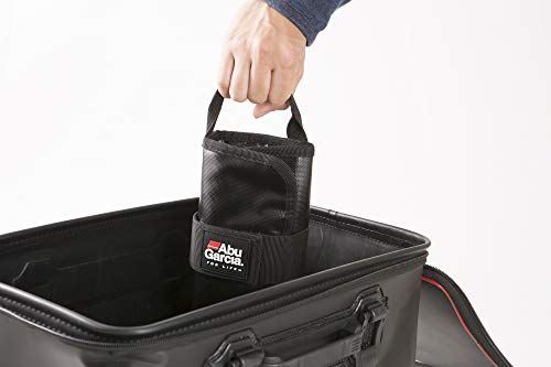 アブガルシア(Abu Garcia) ジグバック Abu ソルティーステージ ダブルフラップ ジグロールバッグM ブラック ジグバック 釣具収納 5枚目