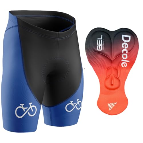 Conjunto Ciclismo Bike Forever Azul Camisa Manga Curta c/Bermuda Decole Dry Fit Uv Mtb