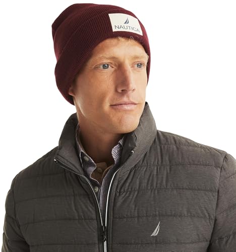 Image of Nautica Men's Reversible Quilted Puffer Jacket -Midweight Mechanical Stretch Winter Coat
