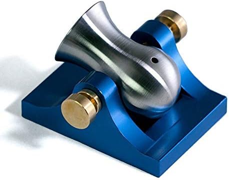 Pocket Artillery Mini Desktop Model Cannon - Blue w/Brass Hardware