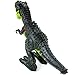 Toysery T-Rex Walking Dinosaur Toy with Simulated Flame Spray, Realistic Sounds and Red Fire Lights on Eyes