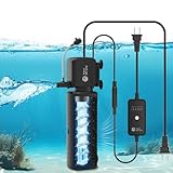 AquaMiracle Aquarium Filter with U - V Light &...