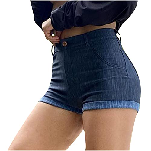 Bestyyo Pantalones Cortos De Las Mujeres Gimnasio Verano Harem Pantalones De Las Mujeres De Cintura Alta Color Sólido Apretado Fitness Yoga Pantalones Desnudo Ocultos