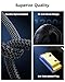 Cratree 8K HDMI Cable 6.6FT - Ultra High Speed HDMI Cable/Certified/4K 120hz/8K 60hz/48Gbps/Braided/eARC/HDCP 2.2&2.3 - Compatible for Blu-ray/HDTV/PS5/Monitor