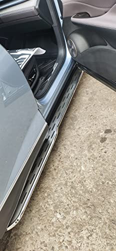 Fits For Honda Crv Cr-V 2017-2022 Silver Aluminum Double Cab Side Step Rails Nerf Bars Running Boards (With Brackets) #TOP2