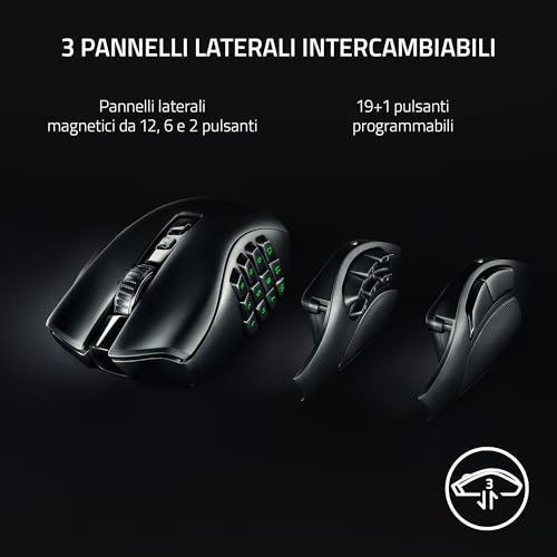 Razer Mouse Naga V2 Pro (RZ01-04400100-R3G1) (RZ0104400100R3G1) - Immagine 2
