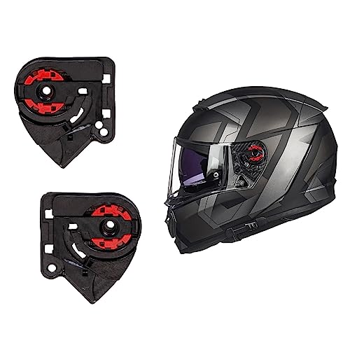 Visière de casque plaque de base mécanisme support écran pour FF390 FF397