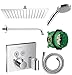 Produktbild Hansgrohe Shower Select Thermostat Unterputz Duscharmaturenset Duschteller 30cm