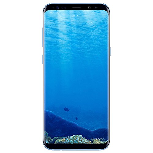 Samsung Galaxy S8 64GB 5.8in 12MP SIM-Free Smartphone in Coral Blue (Renewed)