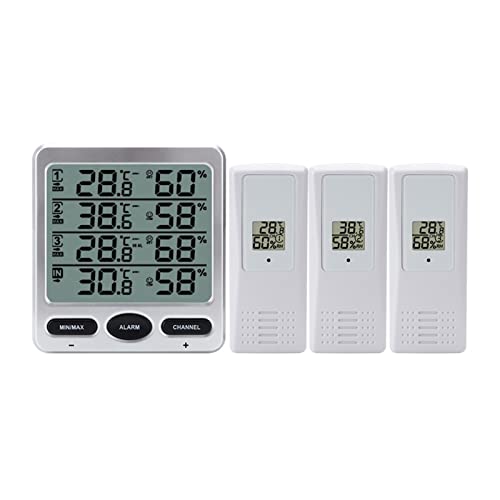 Station météo hygromètre thermomètre alarme moniteur tendance