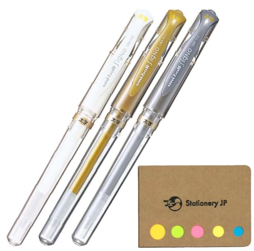 Set Bolígrafo Gel Signo UM-153 3 Colores 1.0mm miniatura 1
