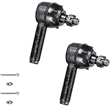 HHCM 2PC Outer and Inner Tie Rods ES140R. Steering Tie Rod Kit for Dodge A108 Van 1967-1970, D100...