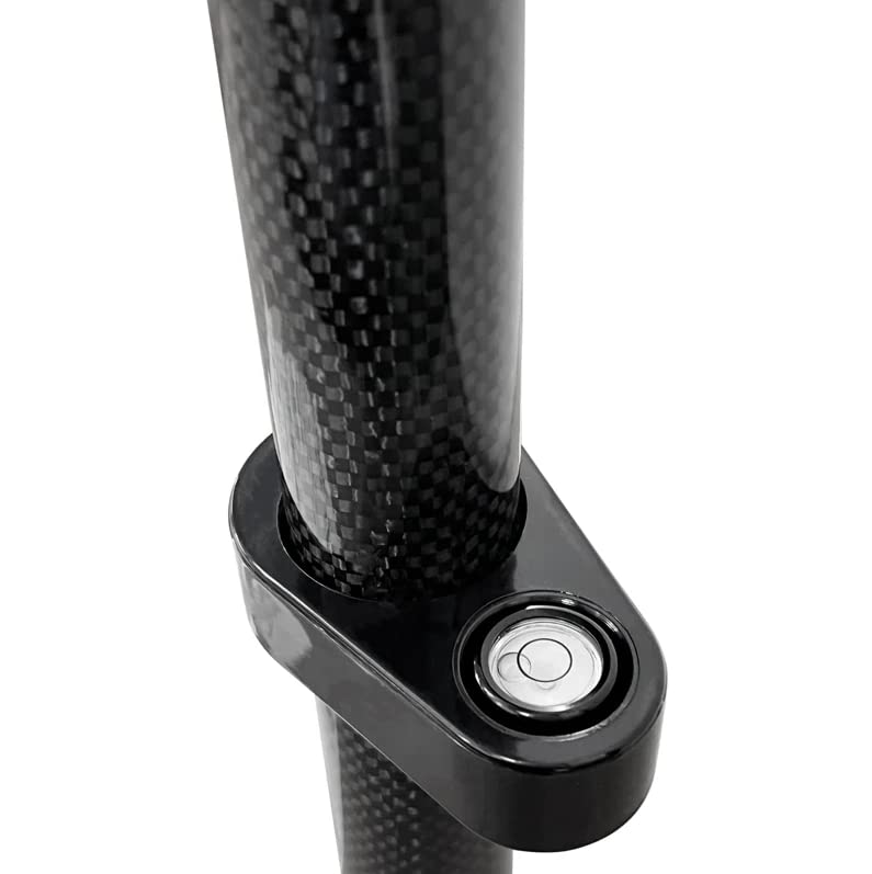 Varilla antena GPS Bastón para carbono 2m para topógrafos, medidas Varilla GNSS