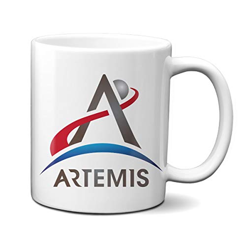 Mug Cerámico 11oz Logo Programa Artemis NASA miniatura 1