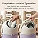 iTouchless Diaper Pail, Disposal System with Ag+ Silver Ion, Odor Locking Bin - Fits Any Bag, No Refills Needed, Award-Winning Nursery Baby Registry Gift - Pastel Orchid
