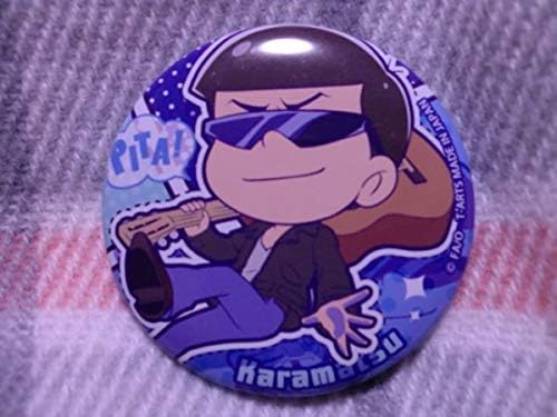 Amazon おそ松さん ぴたでふぉめカラ松 ギター缶バッジ 私服ver バッジ おもちゃ