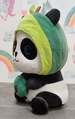 Image of Fun4you Avocado Panda Soft Toy | Birthday, Baby Shower Gift for Him & Her | 30 cm - Cute Stuffed Animal for Kids - Adorable Plush Toy for Boys & Girls - Ideal Gift for Birthdays