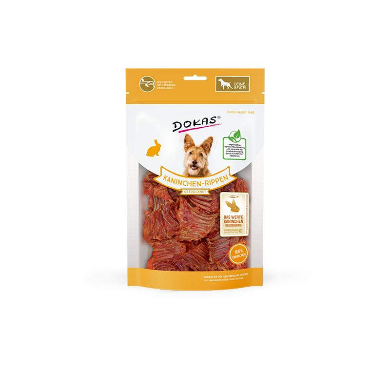 DOKAS Costillas de Conejo 7x100gr Alimento para Perros