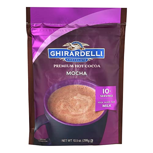 Ghirardelli Hot Cocoa - Premium - Chocolate Mocha - 10.5 oz - cas...
