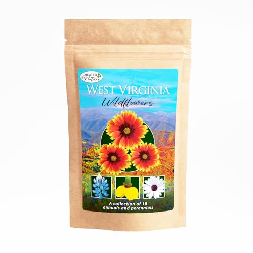 Created By Nature West Virginia Wildflower Seed Mix, 18 Flower