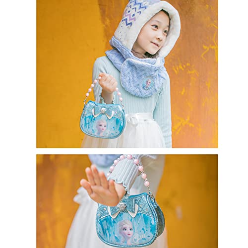 Princess Frozen Ii Elsa Small Cute Arendelle Handbag Travel Anime Purse Tote Top Handle Cross Bag Outfit With Shoulder Strap For Little Girl #TOP5