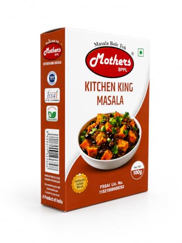 Image of MOTHERS SPPL Kitchen King Masala 100g Pack of 3 Premium Indian Spices Aromatic & Flavor-Rich Sabzi spice powder Daily Cooking Masala Multipurpose Curry & Indian Spice Mix