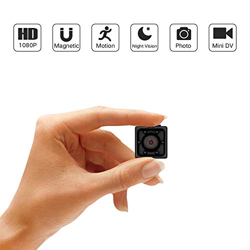 Mini Hidden Spy Camera Full HD 1080P Cam Magnetic Waterproof 6 IR