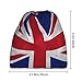 Retro Union Jack Flag Multifunction Beanie Hat Slouchy British Flag Stretch Skull Cap Fashion Loop Scarf for Women Men