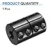 uxcell Shaft Coupling, 1/2