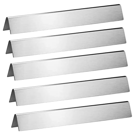 Denmay 7537 7535 21.5 Smaksprickor för Weber Spirit 200-serien E-200 S-200 E-210 S-210 med sidoknapp, Genesis Silver A, Spirit 500 gasgrillar, grilldelar för Weber 7534, 65902, 16 spår