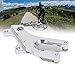 Bike Disc Brake Adapter, Mountain Bike Road Bike Disc Brake Conversion Seat for Cycling(Silver)