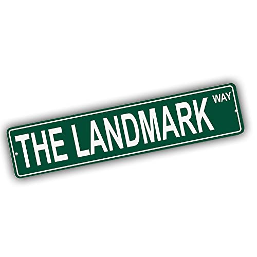 Brotherhood Aluminum Street Sign for The Landmark - Wyoming Man Cave Decor