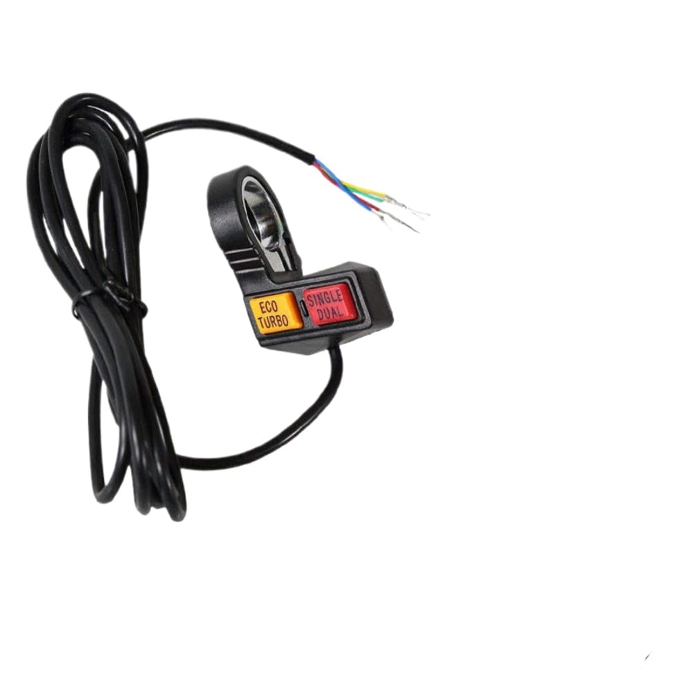 E-Bike Low Speed Boost Switch Single Dual Control Compatible with SPEEDUAL Bike Scooter Folding Bike MTB
