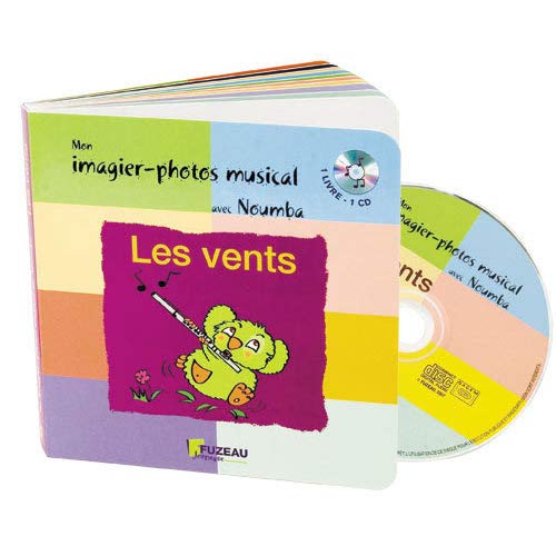 mon imagier-photos musical : Les vents (+ 1CD audio) Cover