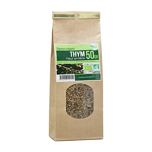 Tisane Thym Feuille Bio (Thymus vulgaris) - 50 g