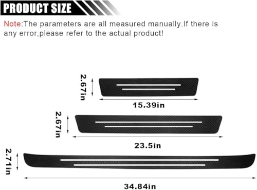 Seuils de porte Dacia Sandero Stepway 3 protection coffre bas de caisse - 3