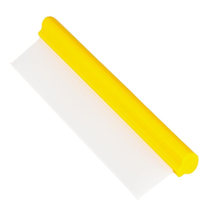 Rodo para Para-brisa Automotivo com Lâmina de Silicone T-Bar Amarelo CHANHOO MK002 30,5 cm