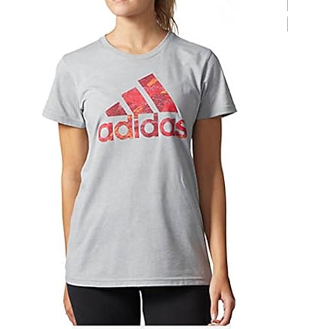 Camiseta adidas de Manga Corta con Estampado de Camuflaje para Mujer Cover