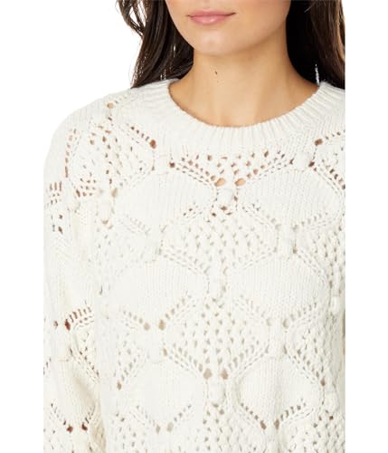 Image of Lucky Brand Women's Lucky Brand Women's Open Stitch Pullover Sweater