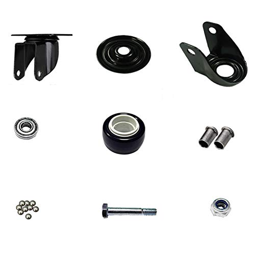 Ruota Industriale Rulli con Viti Filettatura