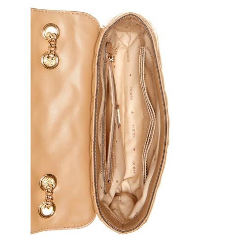 Image of Guess Women's Quilted Shoulder Bag| Ladies Purse Handbags | Gift For Ladies
