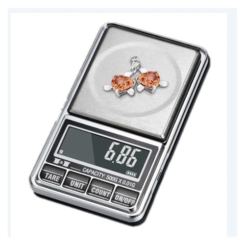2PCS 100g/600g Electronic Pocket Scale: 0.01g Auracy LCD Digital Jewelry Weight Balance, USB Powered - Lab Gram Counting Scale, Digital Scales