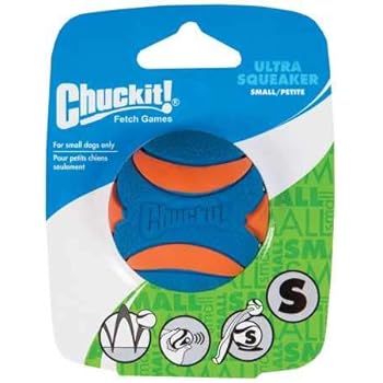chuckit ultra squeaker ball small