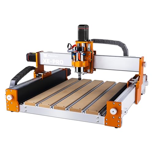FoxAlien Latest XE-PRO CNC Router Machine + Hybrid T-slot Spoilboard