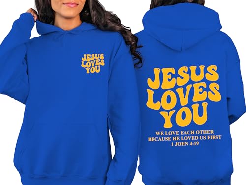 Bible Study Sweatshirt, Christian Sweatshirt, Jesus Hoodie, Christian Hoodie, Jesus Loves You Sweatshirt, Christian Gift, Christian Merch3