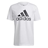 Men's Essentials Big Logo Tee, Black-white,